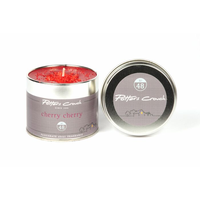 Potters Crouch - Candle Tin - Cherry Cherry-1